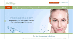 Desktop Screenshot of insightderm.com