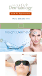 Mobile Screenshot of insightderm.com